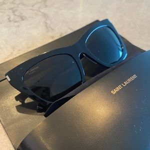 SAINT LAURENT BOLD KATE SUNGLASSES